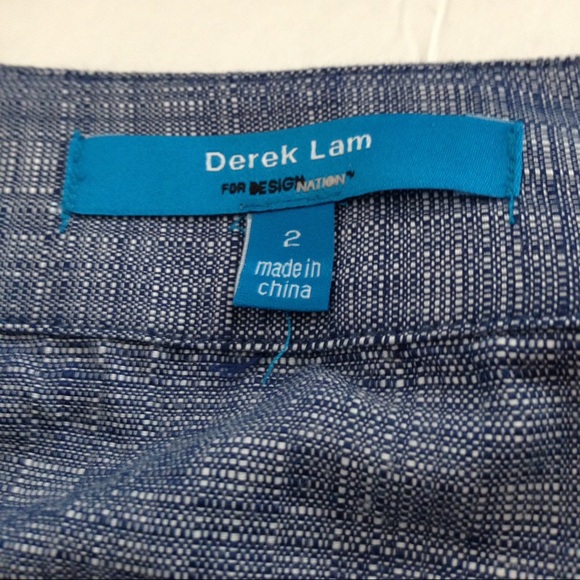 Derek Lam Design Nation pleated blue denim skirt - Picture 4 of 4