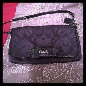 Authentic Coach wristlet purse