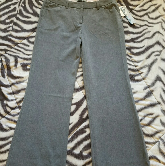 Gray slacks