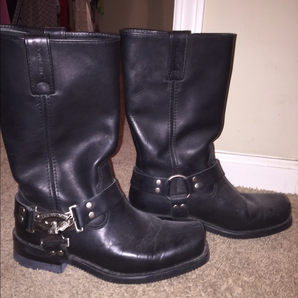 Men's Harley Davidson leather boots