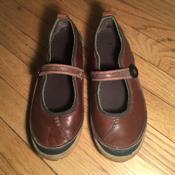 Merrell Leather shoes size 9 Paris Saddle