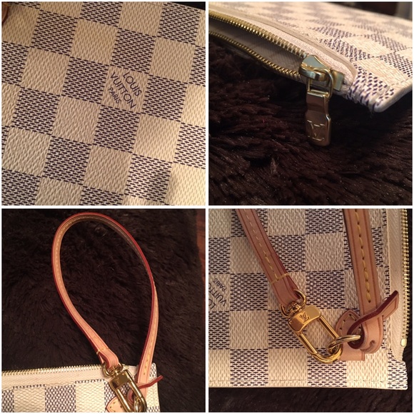 SOLD! Louis Vuitton Damier Azur Wrislet - Picture 3 of 4