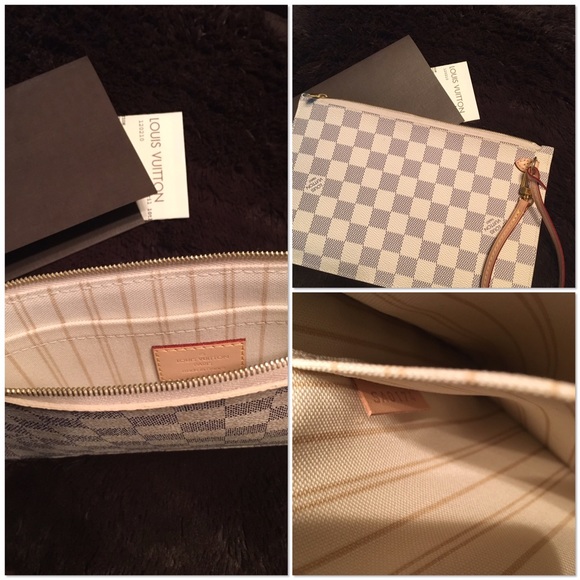 SOLD! Louis Vuitton Damier Azur Wrislet - Picture 4 of 4