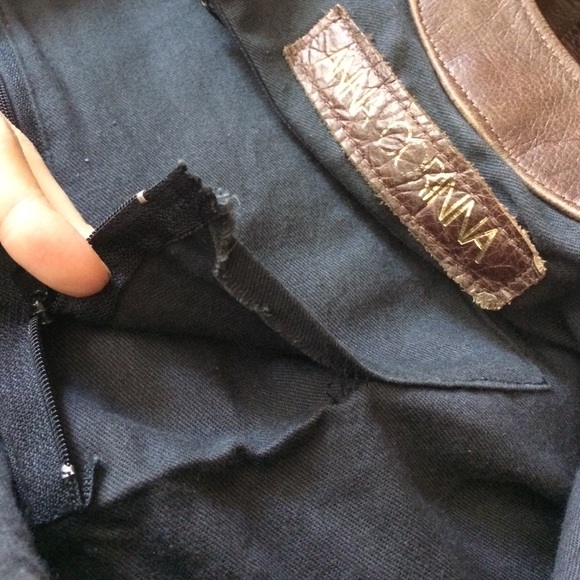 Anna Corinna Dark Brown Leather Tote - Picture 4 of 4