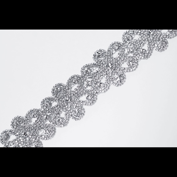The Lera choker rhinestone - Picture 2 of 2