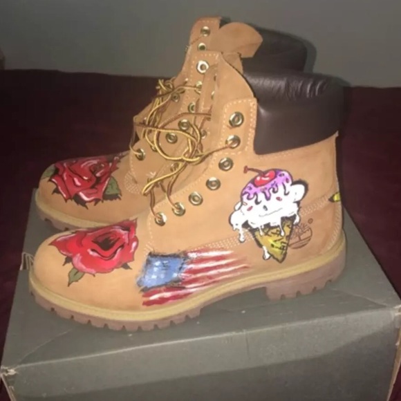 Custom Timberland Boots size 9.5 (DeadStock) main image 2