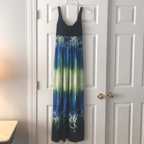 Sangria tie dye gown/prom dress
