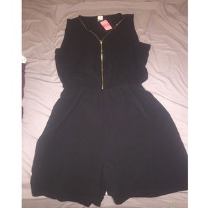 Never worn black romper with tags