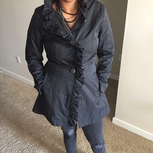 Excellent condition Betsey Johnson trench coat.