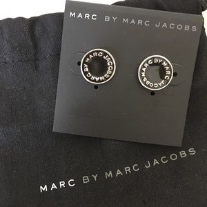MARC BY MARC JACOBS Black stud earrings