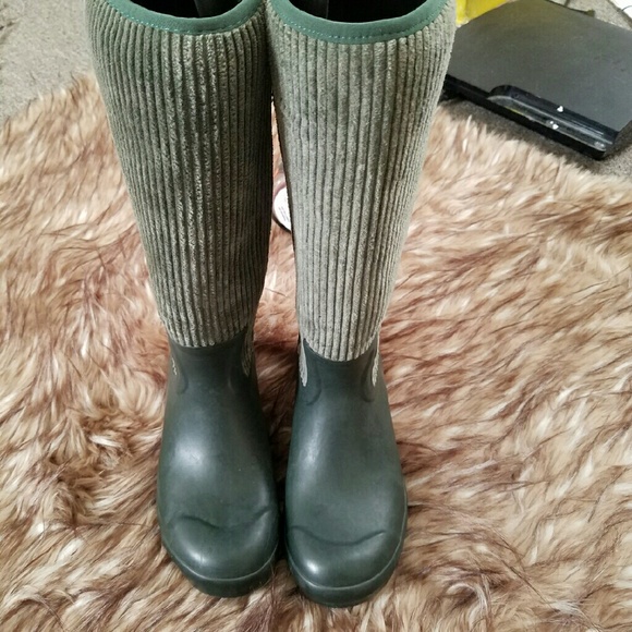 Green Muck Boots