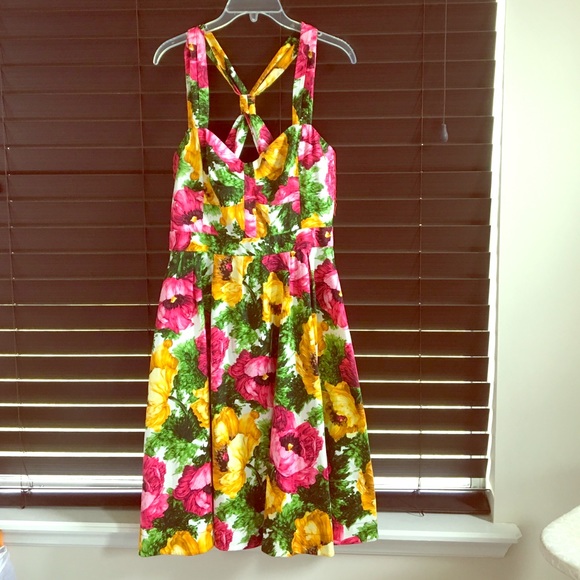 Vintage Floral boutique dress