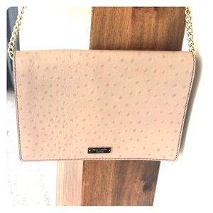 Kate Spade ostrich type leather purse