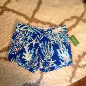 Lilly Pulitzer Callahan Shorts in Good Reef