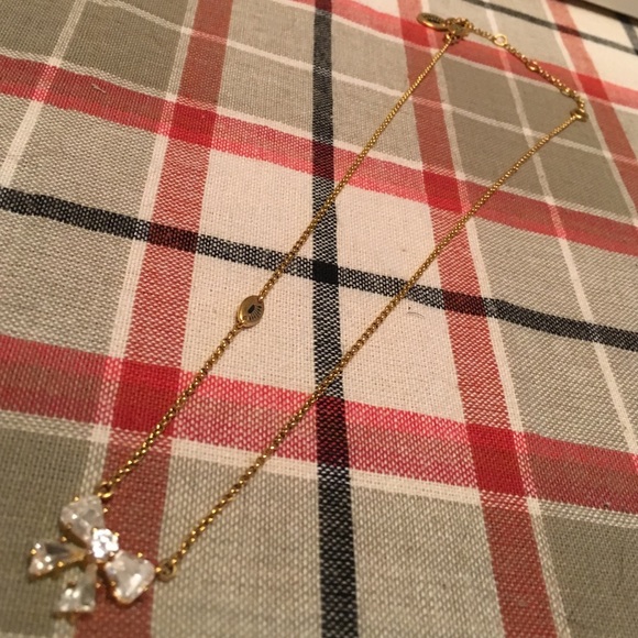 Juicy couture bow necklace with sparkle - Picture 2 of 3