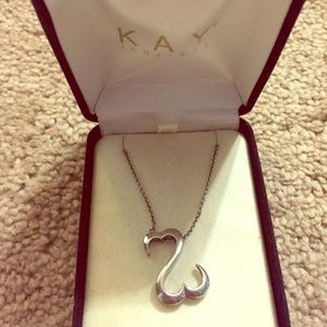 Kay jewelers open heart necklace