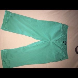 Sea foam Capri pants
