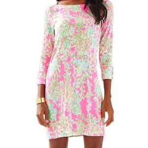 Sophie UPF 50+ dress Flamingo Pink Southern Charm
