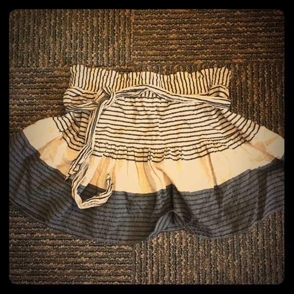 Lux Anthropology Belted Skirt