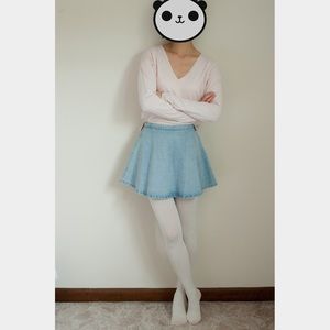 AA demin circle skirt