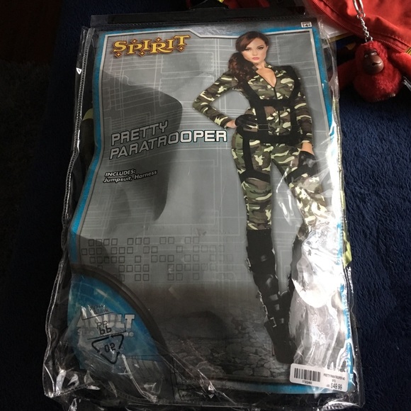 Pretty paratrooper costume
