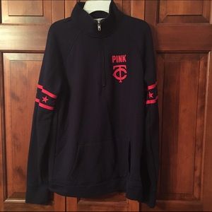 Victoria's Secret Pink Twins Quarter Zip