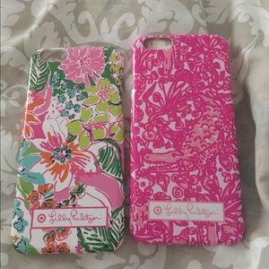 2 lilly pulitzer cases for Iphone 6/6s