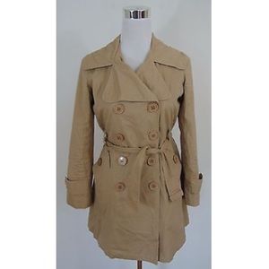 ❤️Preloved feline trench coat size s❤️