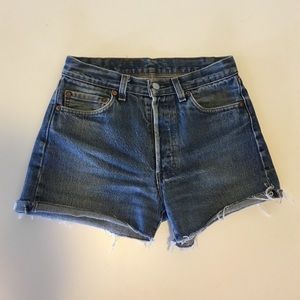 Vintage 501 Levis cutoffs