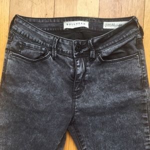 Bullhead Jeggings Acid Washed Grey