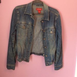 Distressed Denim Jacket