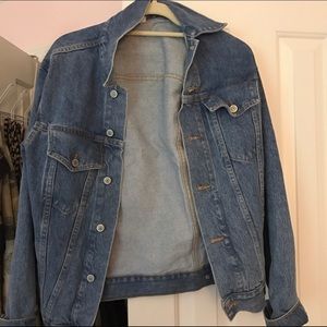 Brandy Melville oversized jean jacket
