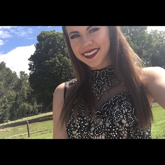 2 piece homecoming dress