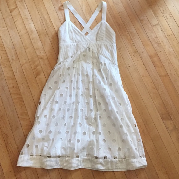 White Catherine Malandrino sundress