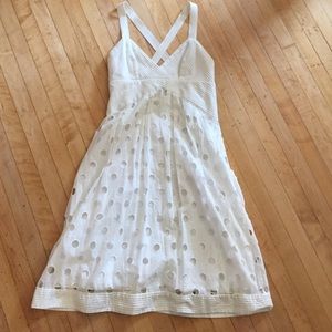 White Catherine Malandrino sundress