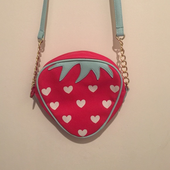 Betsey Johnson Strawberry Crossbody