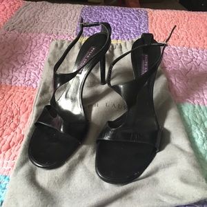 Beautiful Black Lapel Ralph Lauren Heels
