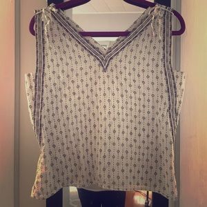 Price drop! Boho chic cotton tank. LOFT