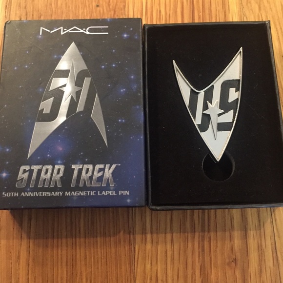 MAC Limited edition Star Trek Pin