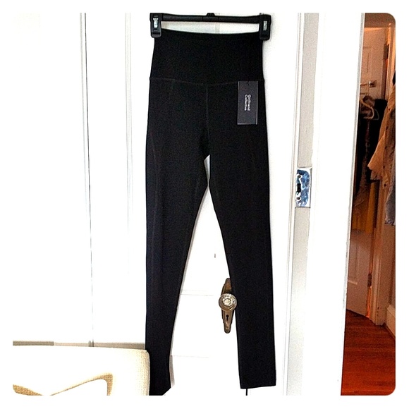 Black Yoga Pants -Girlfriend Collective Brand New!