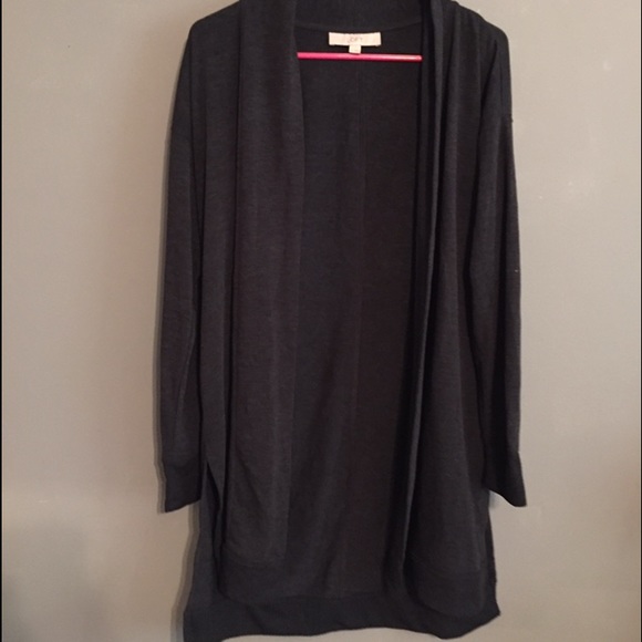 NWOT Loft gray sweater