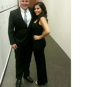 Black evening gown. (Perfect for PROM)