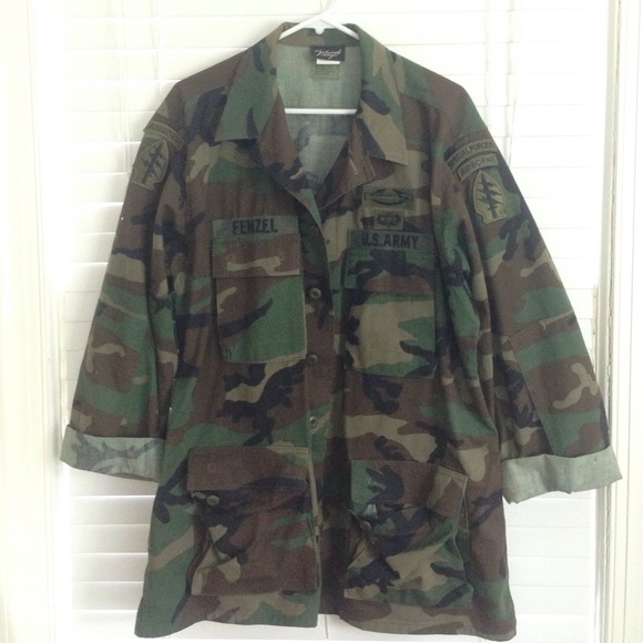 Reclaimed Vintage Camo Jacket