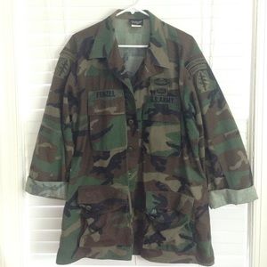 Reclaimed Vintage Camo Jacket