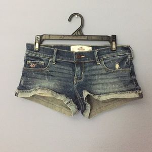 Hollister jean shorts