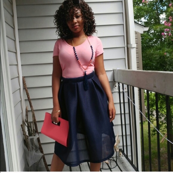 ⚠️PRICE DROP REPOSH: Mesh A-line Skater Skirt