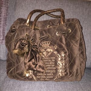 Juicy Couture large espresso purse with tags!
