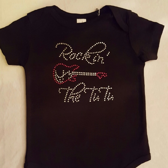 Rockin the TuTu Onesie (6-9m)
