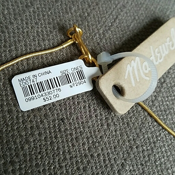 NWT SOLD OUT Madewell thistle statement necklace - Picture 3 of 3