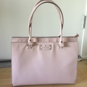 Pink Kate Spade purse/laptop bag